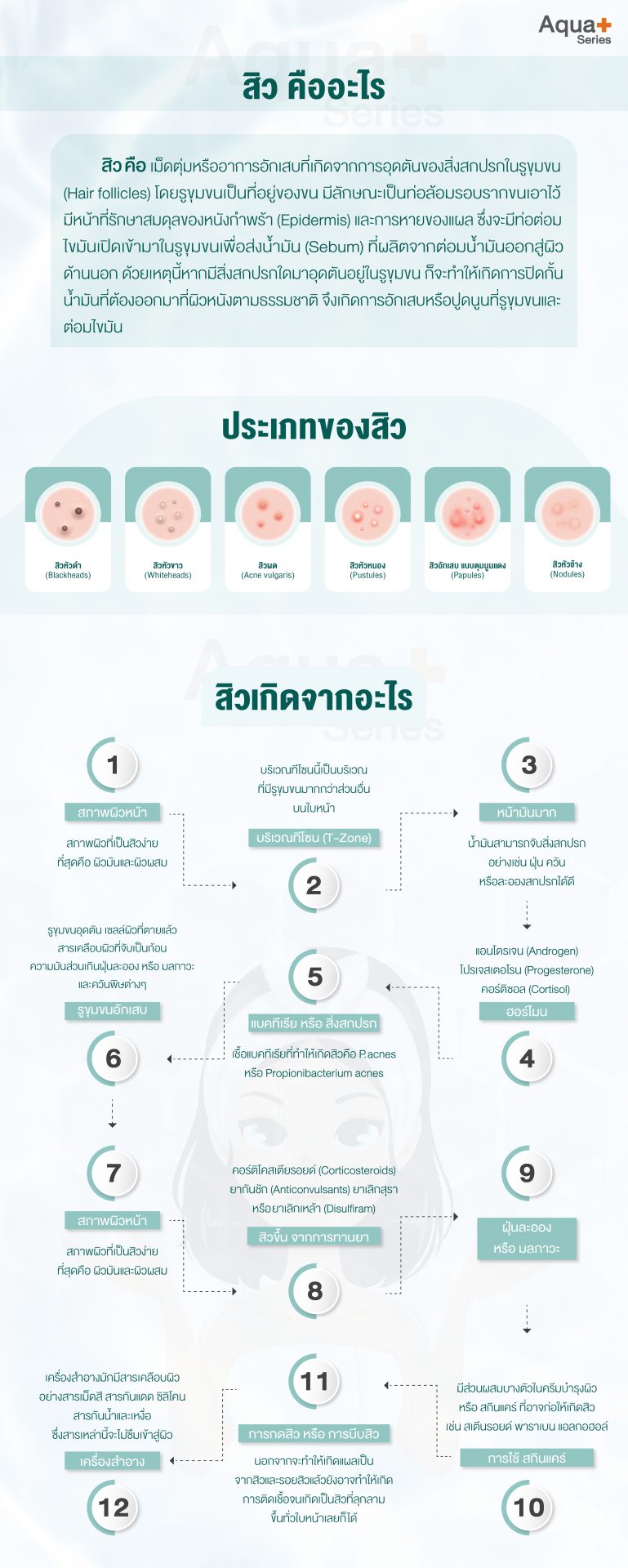 AquaPlus แบรนด์ที่เชี่ยวชาญสกินแคร์ดูแลผิวมัน