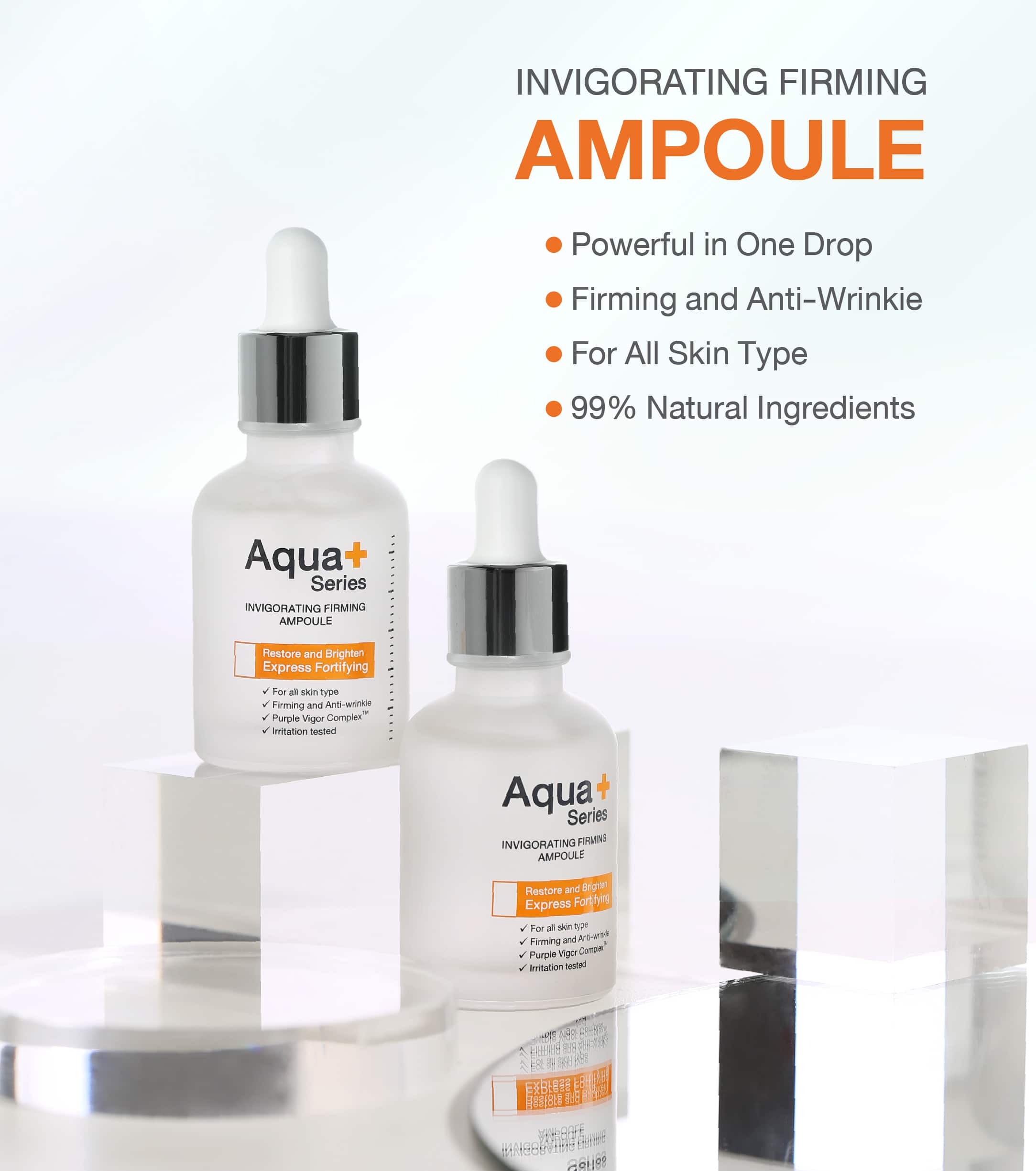 Invigorating Firming Ampoule แอมพูลเข้มข้น ยกกระชับผิวหน้า ลดเลือนริ้วรอย – 30 ml.